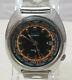 SEIKO 6117-6400 WORLD TIME GMT Automatic Black Dial Japan Good Condition Vtg 70s