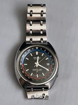 SEIKO 6117-6419 Navigator Timer Automatic GMT Watch 1970/3