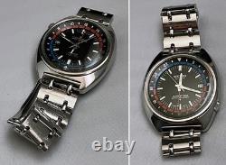 SEIKO 6117-6419 Navigator Timer Automatic GMT Watch 1970/3