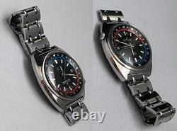 SEIKO 6117-6419 Navigator Timer Automatic GMT Watch 1970/3