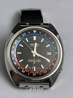 SEIKO 6117-6419 Navigator Timer Automatic GMT Watch 1970/3