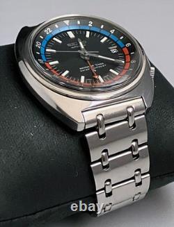 SEIKO 6117-6419 Navigator Timer Automatic GMT Watch 1970/3