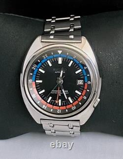 SEIKO 6117-6419 Navigator Timer Automatic GMT Watch 1970/3