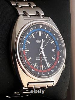SEIKO 6117-6419 Navigator Timer Automatic GMT Watch 1970/3