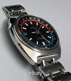 SEIKO 6117-6419 Navigator Timer Automatic GMT Watch 1973/N