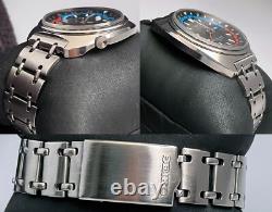 SEIKO 6117-6419 Navigator Timer Automatic GMT Watch 1973/N