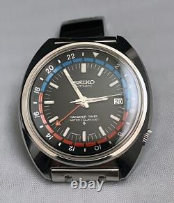SEIKO 6117-6419 Navigator Timer Automatic GMT Watch 1973/N