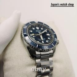 SEIKO PROSPEX Diver Scuba SBEJ027 Blue Automatic GMT Men's Watch New in Box