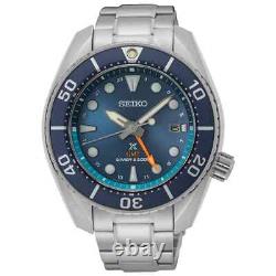 SEIKO Prospex SFK001J1 Sea SUMO Solar GMT Blue Dial Men's Diver Watch WARRANTY