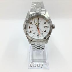 SEIKO SBSC009 Silver Sports style 5 SPORTS Field GMT Automatic Men's watch