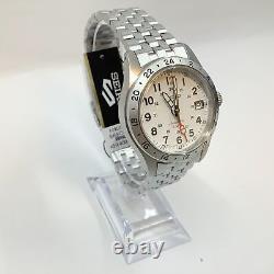 SEIKO SBSC009 Silver Sports style 5 SPORTS Field GMT Automatic Men's watch