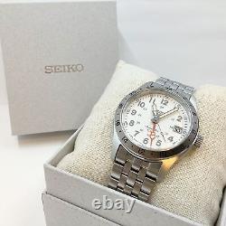 SEIKO SBSC009 Silver Sports style 5 SPORTS Field GMT Automatic Men's watch