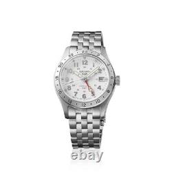 SEIKO SBSC009 Silver Sports style 5 SPORTS Field GMT Automatic Men's watch