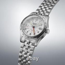 SEIKO SBSC009 Silver Sports style 5 SPORTS Field GMT Automatic Men's watch