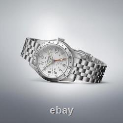 SEIKO SBSC009 Silver Sports style 5 SPORTS Field GMT Automatic Men's watch
