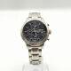 SEIKO WORLD TIME 5T82-0AK0 GMT Quartz Analog Men's Watch from Japan