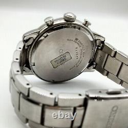 SEIKO WORLD TIME 5T82-0AK0 GMT Quartz Analog Men's Watch from Japan