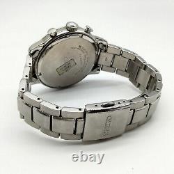 SEIKO WORLD TIME 5T82-0AK0 GMT Quartz Analog Men's Watch from Japan