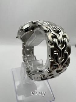 SEIKO World Time Digi Analog GMT Quartz H021 8050 39mm Case Stainless Steel