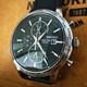 SEIKO World Time Quartz Black Dial Black GMT Silver Casual Formal
