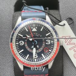 (SOLD OUT) AVI-8 Flyboy Airmaster Automatic GMT Watch Cockpit Blue AV-4128-04 (SOLD OUT) AVI-8 Flyboy Airmaster Automatic GMT Watch Cockpit Blue AV-4128-04