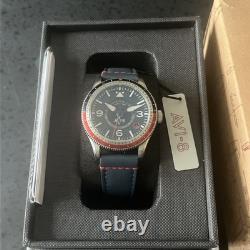 (SOLD OUT) AVI-8 Flyboy Airmaster Automatic GMT Watch Cockpit Blue AV-4128-04