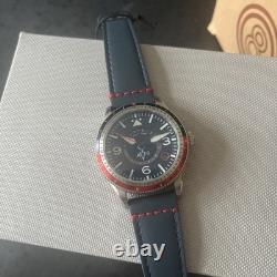 (SOLD OUT) AVI-8 Flyboy Airmaster Automatic GMT Watch Cockpit Blue AV-4128-04