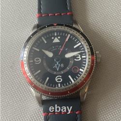 (SOLD OUT) AVI-8 Flyboy Airmaster Automatic GMT Watch Cockpit Blue AV-4128-04