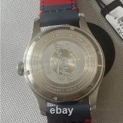 (SOLD OUT) AVI-8 Flyboy Airmaster Automatic GMT Watch Cockpit Blue AV-4128-04