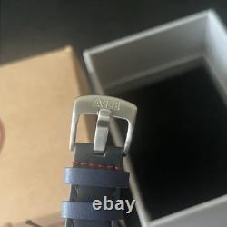 (SOLD OUT) AVI-8 Flyboy Airmaster Automatic GMT Watch Cockpit Blue AV-4128-04