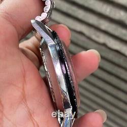 SUPER RARE Enicar Sherpa Guide 600 GMT World Time 1960s Blue Dial Vintage Watch