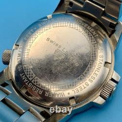 SWISS LEGEND GMT WORLDTIMER Men's Wristwatch Swiss Movt St Steel Works New Batt