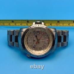 SWISS LEGEND GMT WORLDTIMER Men's Wristwatch Swiss Movt St Steel Works New Batt