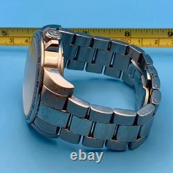 SWISS LEGEND GMT WORLDTIMER Men's Wristwatch Swiss Movt St Steel Works New Batt