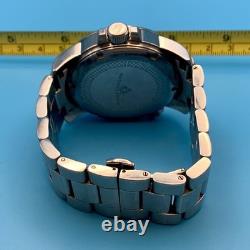 SWISS LEGEND GMT WORLDTIMER Men's Wristwatch Swiss Movt St Steel Works New Batt