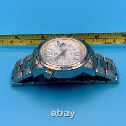 SWISS LEGEND GMT WORLDTIMER Men's Wristwatch Swiss Movt St Steel Works New Batt