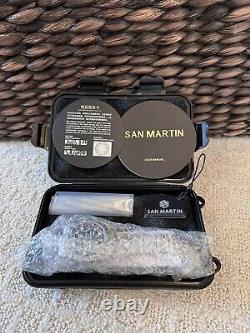 San Martin Automatic GMT Watch Black Bay Pro Homage Black Dial NH34