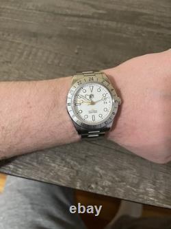 San Martin GMT Automatic Watch 39mm NH34 white sdi