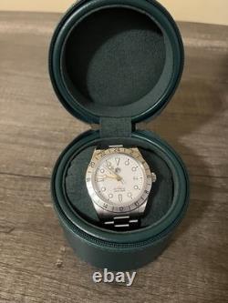 San Martin GMT Automatic Watch 39mm NH34 white sdi