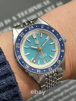 San Martin GMT Diver NH34 Automatic Sport Watch
