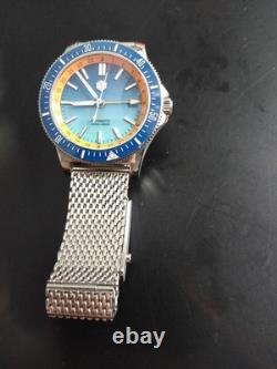 San Martin Men's Automatic Watch GMT Diver. SN0119 Box & Papers NH34 movement