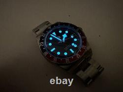 San Martin SN0109 GMT NH34 Sapphire Crystal 100M Water Resistance