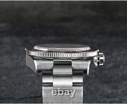 San Martin SN0109-G GMT NH34 Pepsi Bezel Cream Dial