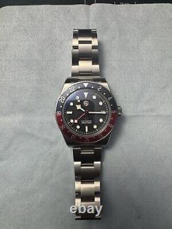 San Martin Sn0109 Gmt Automatic, Sapphire Crystal, Pepsi Bezel