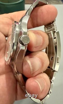 San Martin White Marble Gemstone NH34 GMT Automatic Watch SN0129GB