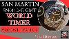 San Martin World Timer Sn0112 G Gmt Close To Perfect