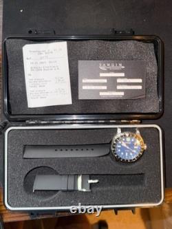 Sangin Instruments Professional Blue Face GMT Dial