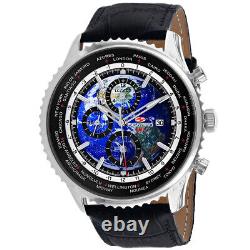 Seapro Men's Meridian World Timer GMT Blue Dial Watch SP7130