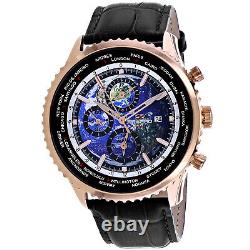 Seapro Men's Meridian World Timer GMT Blue Dial Watch SP7134
