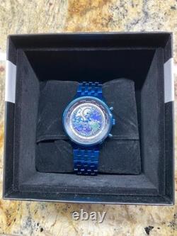 Seapro Men's Meridian World Timer GMT Blue Dial Watch SP7323
